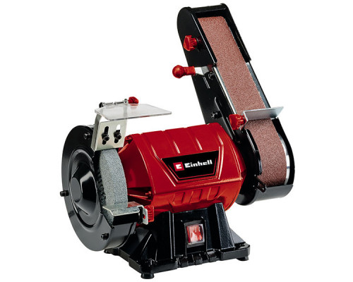 Станок точильный Einhell TC-US 350, 350Вт,круг 150х20мм,лента 686х50мм,асинхр.двиг. (4466154)
