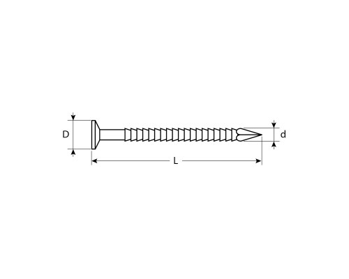 ЗУБР 60 x 2.5 мм, цинк, 32 шт, ершеные гвозди (4-305146-25-060)