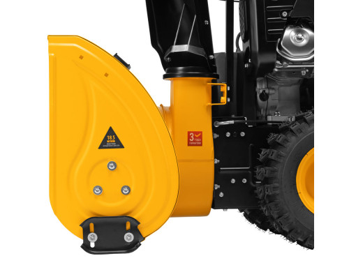 Бензиновая снегоуборочная машина SBL 711D PRO, 302cc, эл.старт, фара, обогрев, блок. дифф. Denzel (97655)