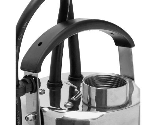 Дренажный насос DP600X, 600 Вт, подъем 7.5 м, 8500 л/ч Denzel (97220)