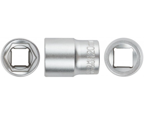 Головка 6-гранная CrV 1/2