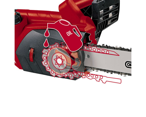 Пила электрическая цепная Einhell GE-EC 2240, 2200Вт,шина Oregon 40см,15м/с,замена и натяж.б.ключа (4501740)