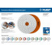 Круг алмазный гибкий шлифовальный АГШК 100 мм, №1000, мокрое шлифование ЗУБР Профессионал 29866-1000
