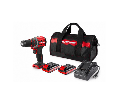 RUNTEC RT-ID60T Дрель-шуруповерт ударная аккумуляторная RUNTEC TECHNIC 13 мм, 20 В, 2*2Ач, 60 Нм (RT-ID60T)