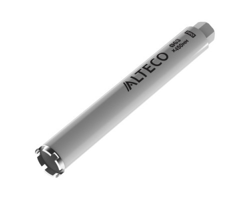 Алмазная коронка 63*450 Professional ALTECO, шт (93539)