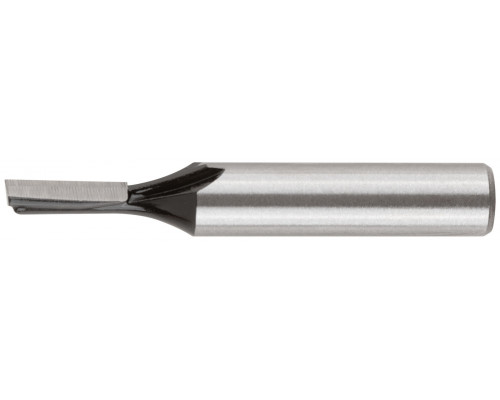 Фреза пазовая прямая с одним лезвием, DxHxL = 4x13x52 мм (36634)