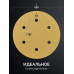 Шлифовальный круг на липучке Giraffe GOLD-6 225 мм Р80 6 отверстий KRAFTOOL 35652-080