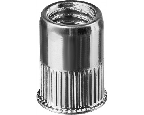 Резьбовые заклепки стальные с насечками Nut-R, М5, уменьш. бортик, 1000 шт KRAFTOOL 311708-05