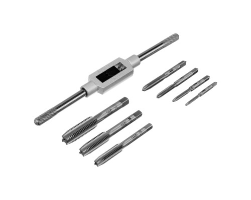 Набор метчиков М3-М12, 8 предметов Сибртех