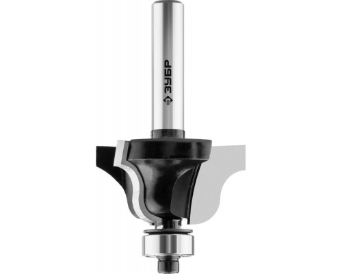Фреза кромочная калевочная №4 38.1?19 мм радиус 6.3 мм ЗУБР Профессионал 28787-38.1