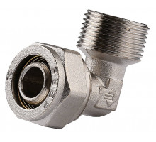 Цанга-штуцер уголок 1/2 х 16 х 2.0 мм ЗУБР 51409-16-1/2