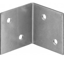 Широкий мебельный уголок 40 x 40 x 40 x 1.5 мм белый цинк ЗУБР УМШ-1.5 31034-40