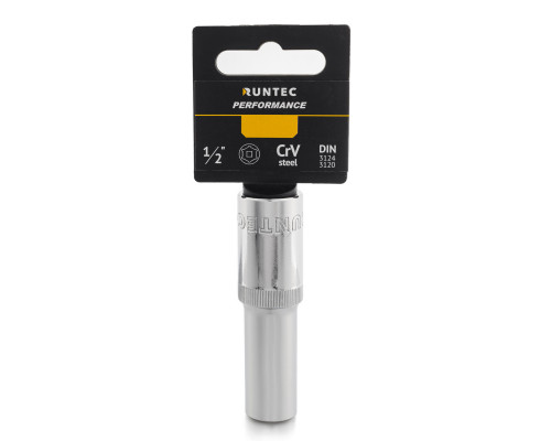 RUNTEC RT-H12S13L Головка торцевая глубокая RUNTEC CrV, 6PT, 1/2