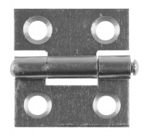 Петля карточная 25 x 24 х 1.0 мм, цвет белый цинк STAYER 37611-25-1