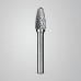 Борфреза твердосплавная 10?20 мм тип F парабола с закругленным углом радиус 2.5 мм хв-к 6 мм Профессионал ЗУБР 28805-10-20
