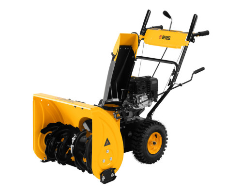 Бензиновая снегоуборочная машина SBM 610, 212 cc, ручной старт, фара Denzel (97653)