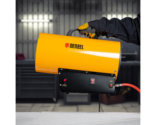 Газовая тепловая пушка GHG-30, 30 кВт, 900 м3/ч, пропан-бутан Denzel (96479)