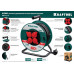 Силовой удлинитель на катушке 3 x 1.5 мм? 30 м P-315 ПВС 3500 Вт IP44 KRAFTOOL 55084-30