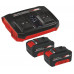 Пила цепная аккумуляторная Einhell PXC GP(GE)-LC 36/35 Li + 2 акк.4,0 + ЗУ двойное Twincharger 3А (4501780SET)