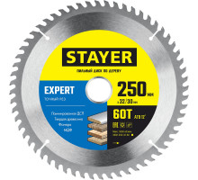 Диск пильный по дереву Expert, 250 x 32/30 мм, 60Т, точный рез STAYER 3682-250-32-60_z01