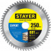 Диск пильный по дереву Expert, 250 x 32/30 мм, 60Т, точный рез STAYER 3682-250-32-60_z01
