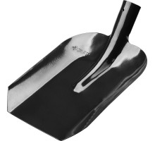 Совковая лопата 360 х 230 мм полотно 1.6 мм закалено без черенка тип ЛСП ЗУБР Мастер 39426