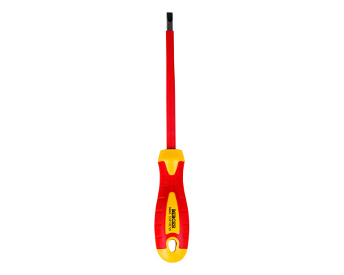 Отвертка шлицевая SL1.2x6.5x150mm диэлектрическая до 1000V BERGER