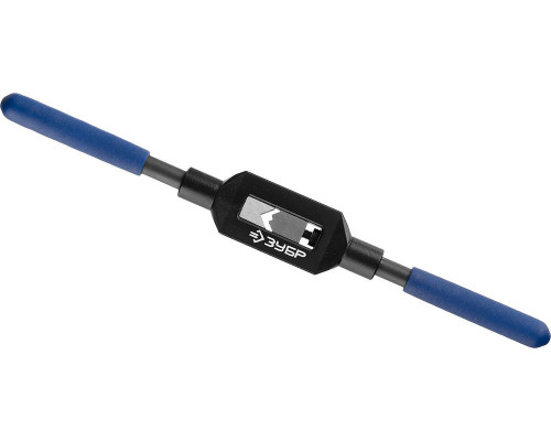 Метчикодержатель для M4-M12 №2 сталь 45 с регулируемыми вкладышами Профессионал ЗУБР 28232-2