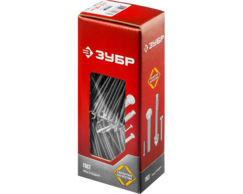 Гвозди строительные 60 x 2.5 мм, 1 кг, ГОСТ 4028-63 ЗУБР 305011-25-060