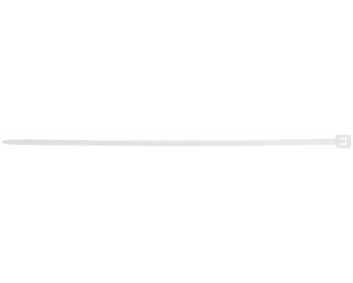 Хомуты нейлоновые для проводов, белые 100 шт., 2,5х100 мм (60366)