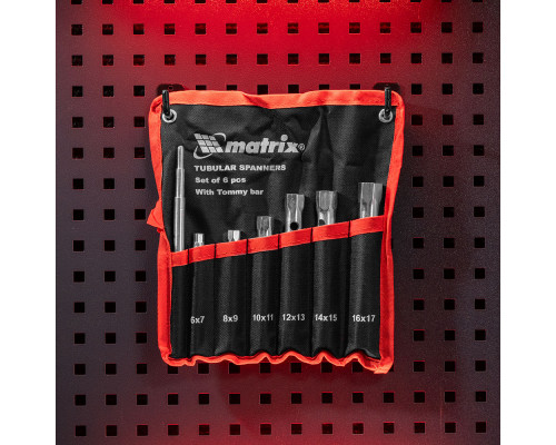 Набор ключей трубчатых торцевых 7 предметов Matrix