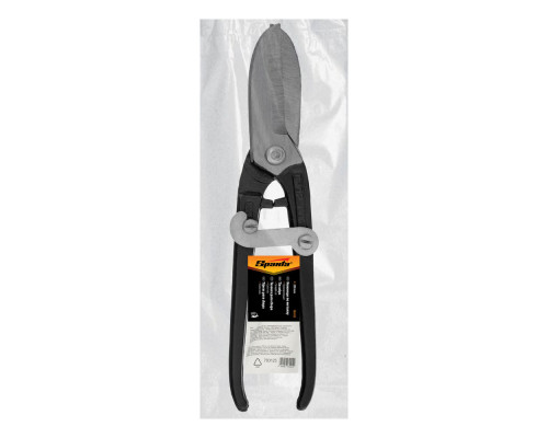 Ножницы по металлу, 200 мм, пряморежущие Sparta