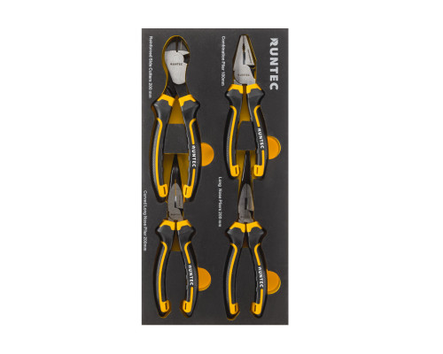 RUNTEC RT-HT313STD-7G Тележка инструментальная 7 полочная Standart серая с комплектом инструмента, 313 предметов (RT-HT313STD-7G)