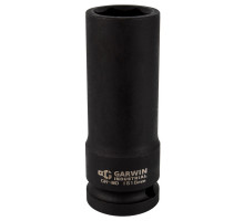 Головка торцевая 6-гранная ударная глубокая 19 мм, 1/2 GARWIN PRO 620272-19