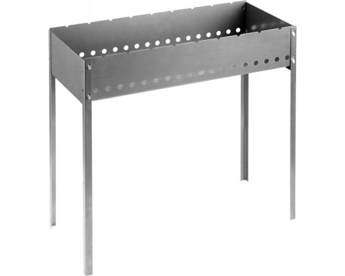 Сборный мангал Barbecue, 700 х 300 х 700 мм, сталь, 1.5 мм, в коробке GRINDA 427783