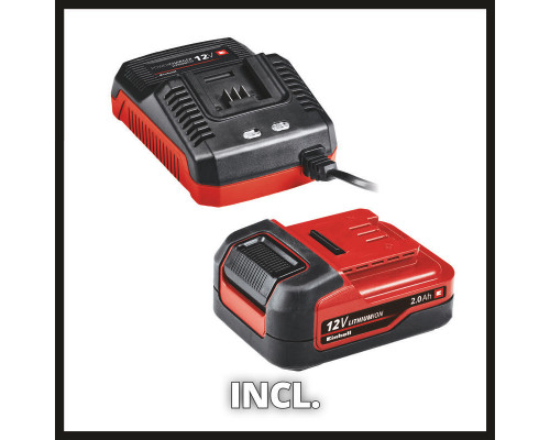 МФУ акк. Einhell TE-MG 12/1 Li 1x2,0Aч, 5000-16500кол/мин,2,8 град,Quick,слайдер,набор оснастки (4465180)