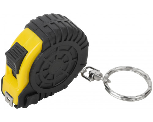 Рулетка-брелок, прорезин.корпус 2 м x 8 мм