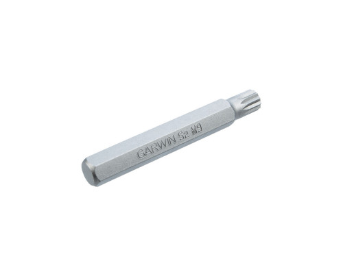 Бита, с шестигранным хвостовиком, 10 мм, M9, 75 мм, 1 шт, GARWIN PRO, 631055-M9