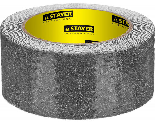 Лента клейкая противоскользящая 50 мм, 5 м, черная STAYER Professional 12270-50-05