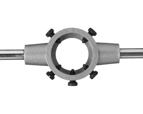 Плашкодержатель 38 мм для M12-M14 со стопорными винтами ЗУБР 28142-38