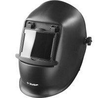 Маска сварщика МСО-11, затемнение 11, откидной блок, со стеклянным светофильтром ЗУБР Профессионал 11072