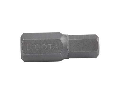 Бита, с шестигранным хвостовиком, 10 мм, H8, 30 мм, 1 шт, Licota, BHE33008