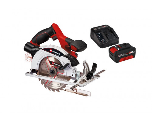 Пила циркулярная аккумуляторная Einhell PXC TE-CS 18/165-1 Li + 1 акк.4Ач + ЗУ 3А (4331207SET)