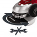 Шлифмашина угловая Einhell TE-AG 125 CE, 1100Вт,125мм,4-12т.об/мин,конст.эл-ка,Rat tail зад.рукоятка (4430860)