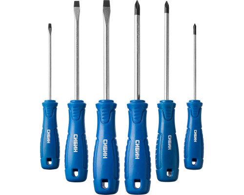 Набор отверток 6 предм СИБИН 25086