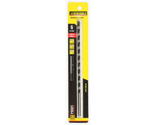 STAYER ProHammer, 12 x 200 мм, сверло по бетону, Professional (2915-200-12)