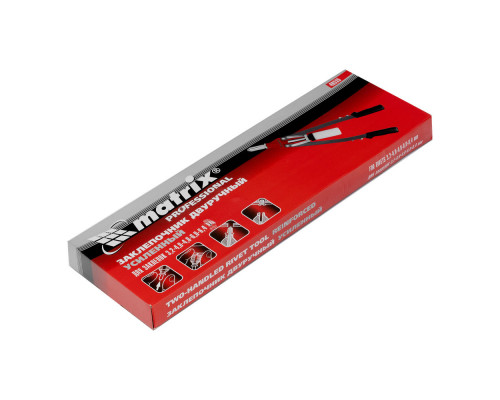 Заклепочник двуручный, для заклепок 3.2-4.0-4.8-6-6,4 мм Matrix Professional (40535)