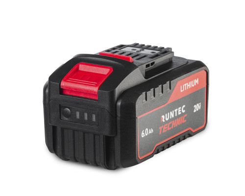 Батарея аккумуляторная TECHNIC 20В, 6Ач RUNTEC RT-LB26T