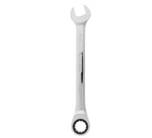 RUNTEC RT-WR16T90 Ключ комбинированный трещоточный RUNTEC CrV, 90 зубцов, 16 мм (RT-WR16T90)