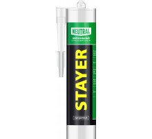 STAYER 260 мл, прозрачный, силиконовый, нейтральный герметик (41217-2_z01_G)